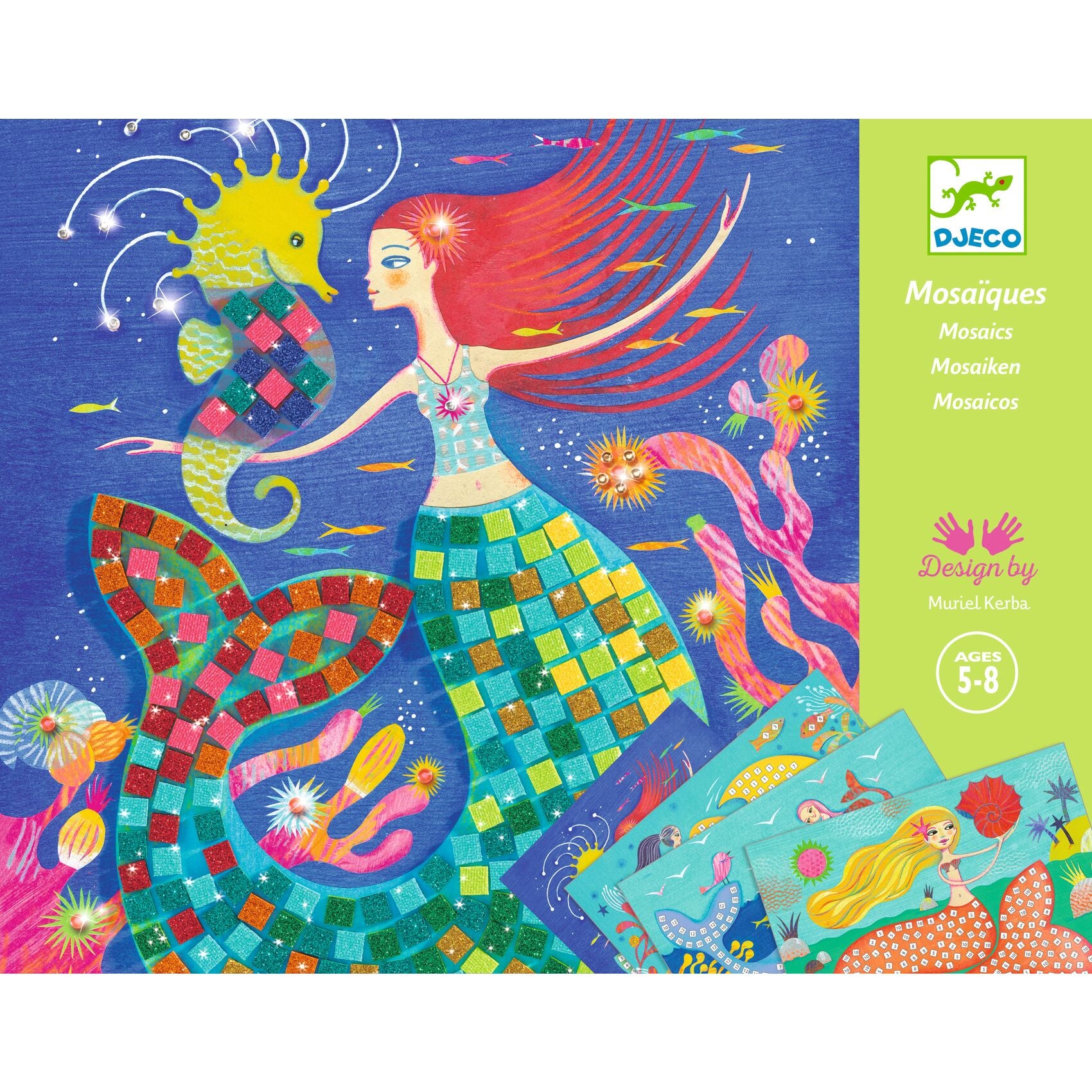 Djeco Mosaic Kits - The Mermaids' Song