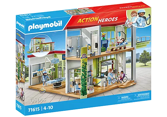 Playmobil 71615 Action Heroes: Modern Hospital