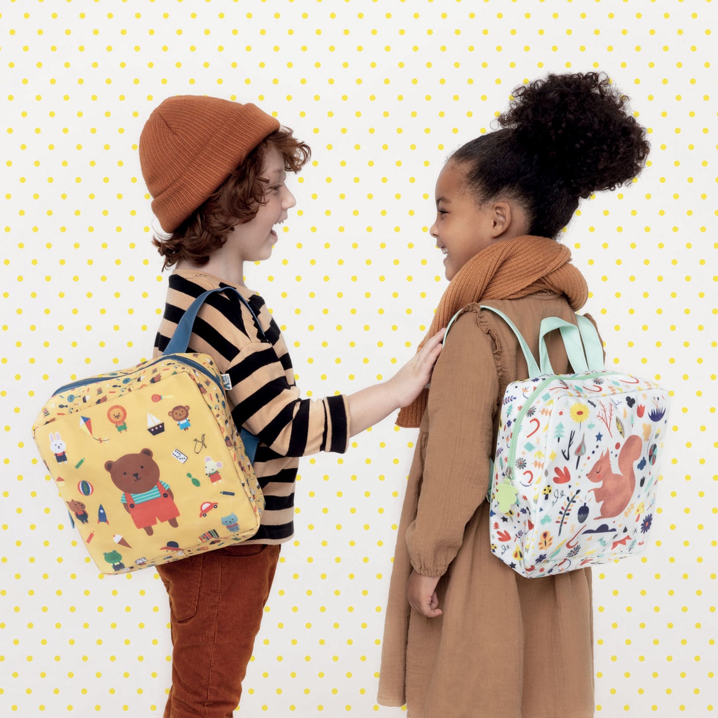 Djeco Squirrel Accessories - Nursery School Bags