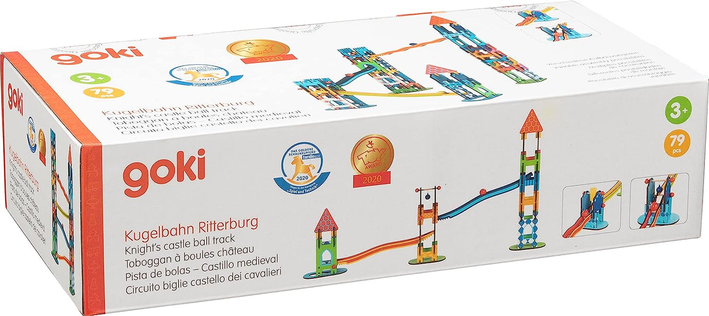 Goki Castillo Medieval Marble Tracks,