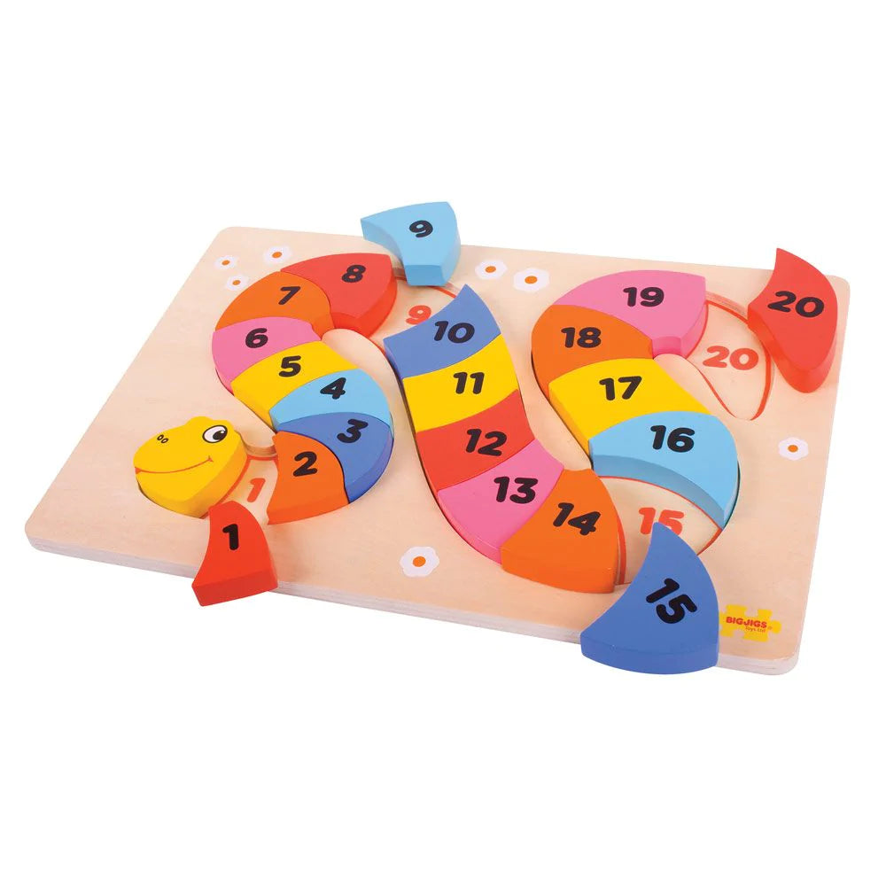 BigJigs Snake Counting Puzzle