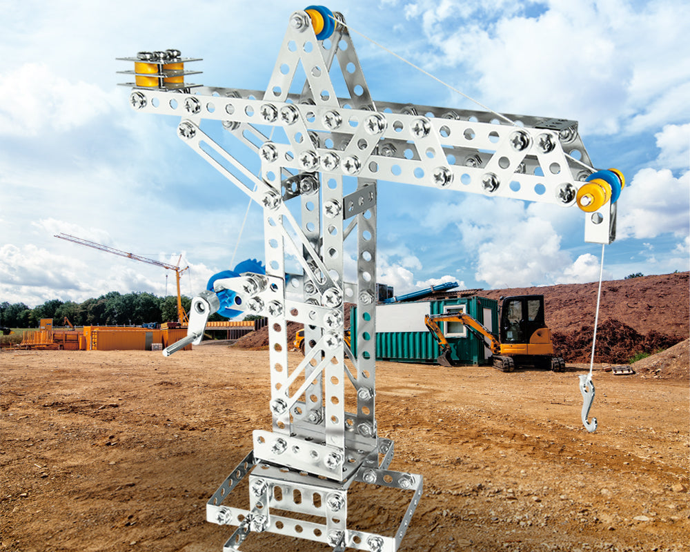 Eitech Metal Construction Set Crane