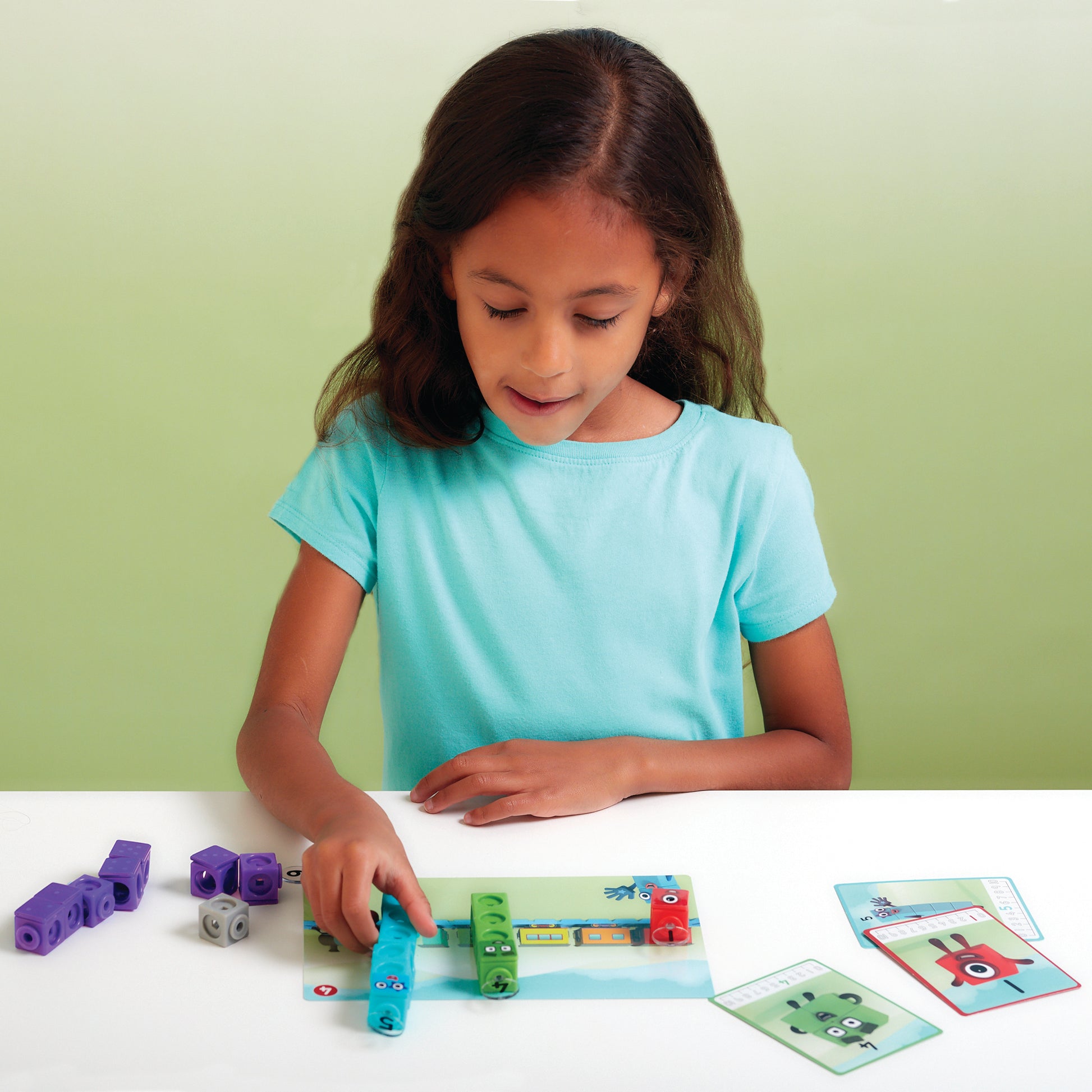 Learning Resources Mathlink® Cubes Numberblocks 1-10 Activity Set