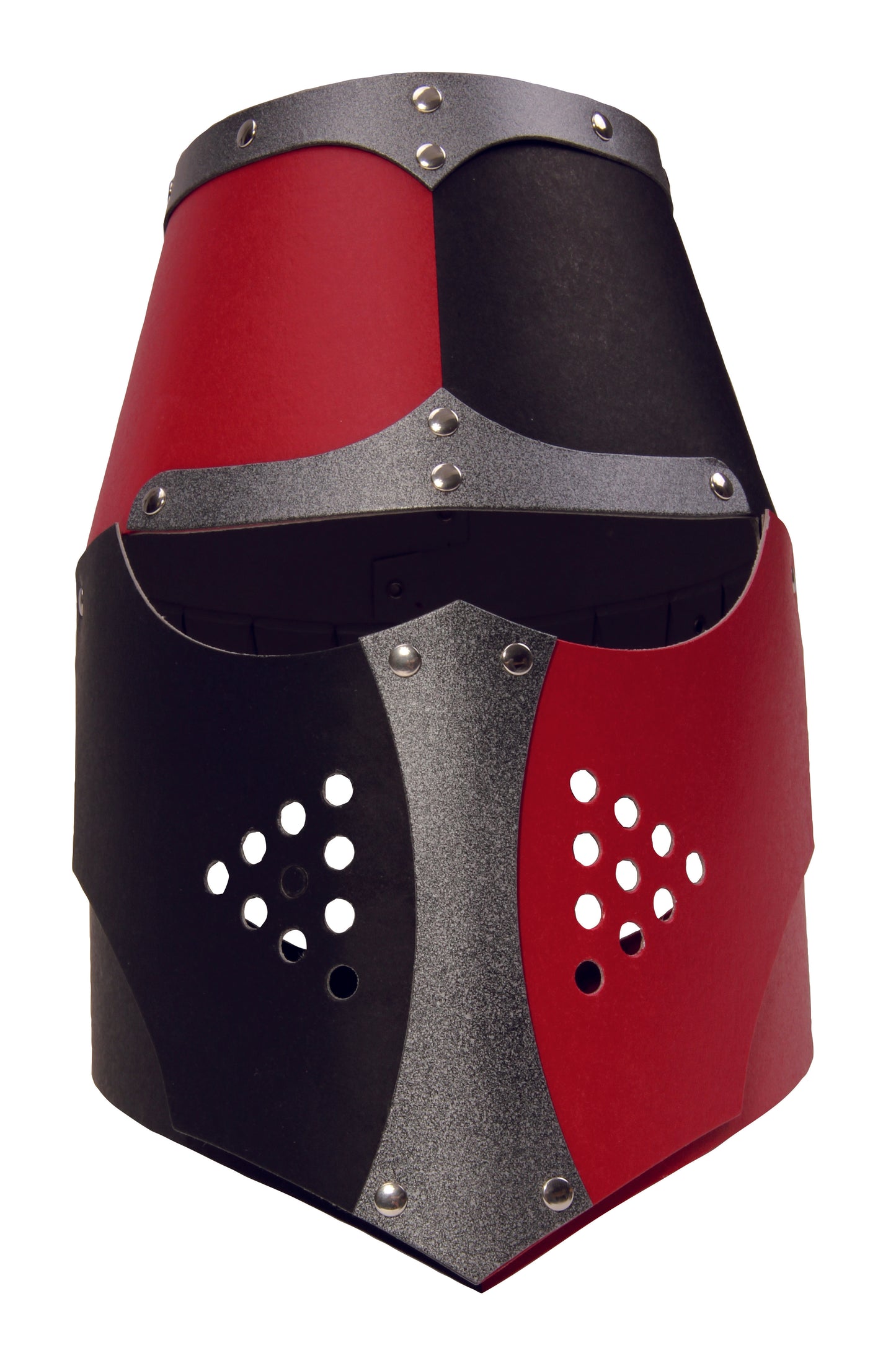 Vah Norman Helmet Black/Red/Silver