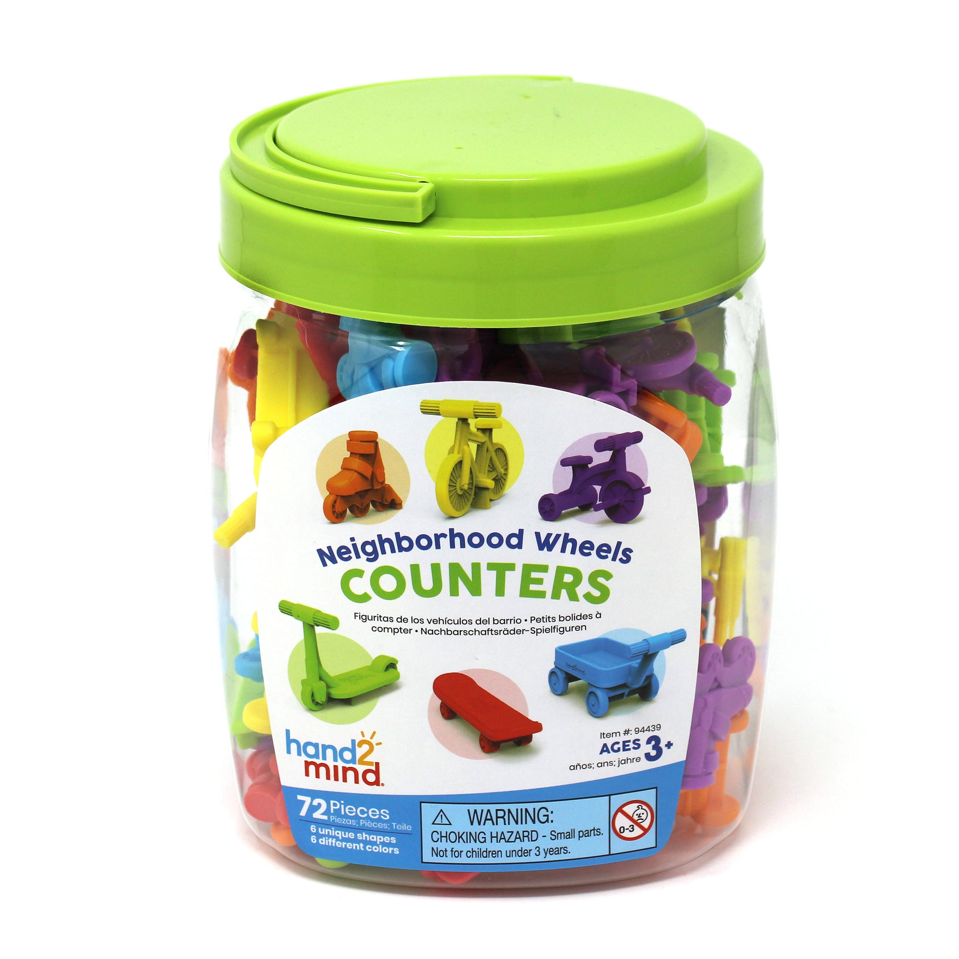 Learning Resources Neighbourhood Wheels Counters