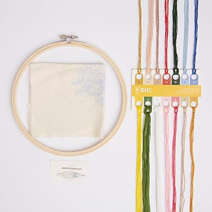 RHS Embroidery Kit - Bouquet