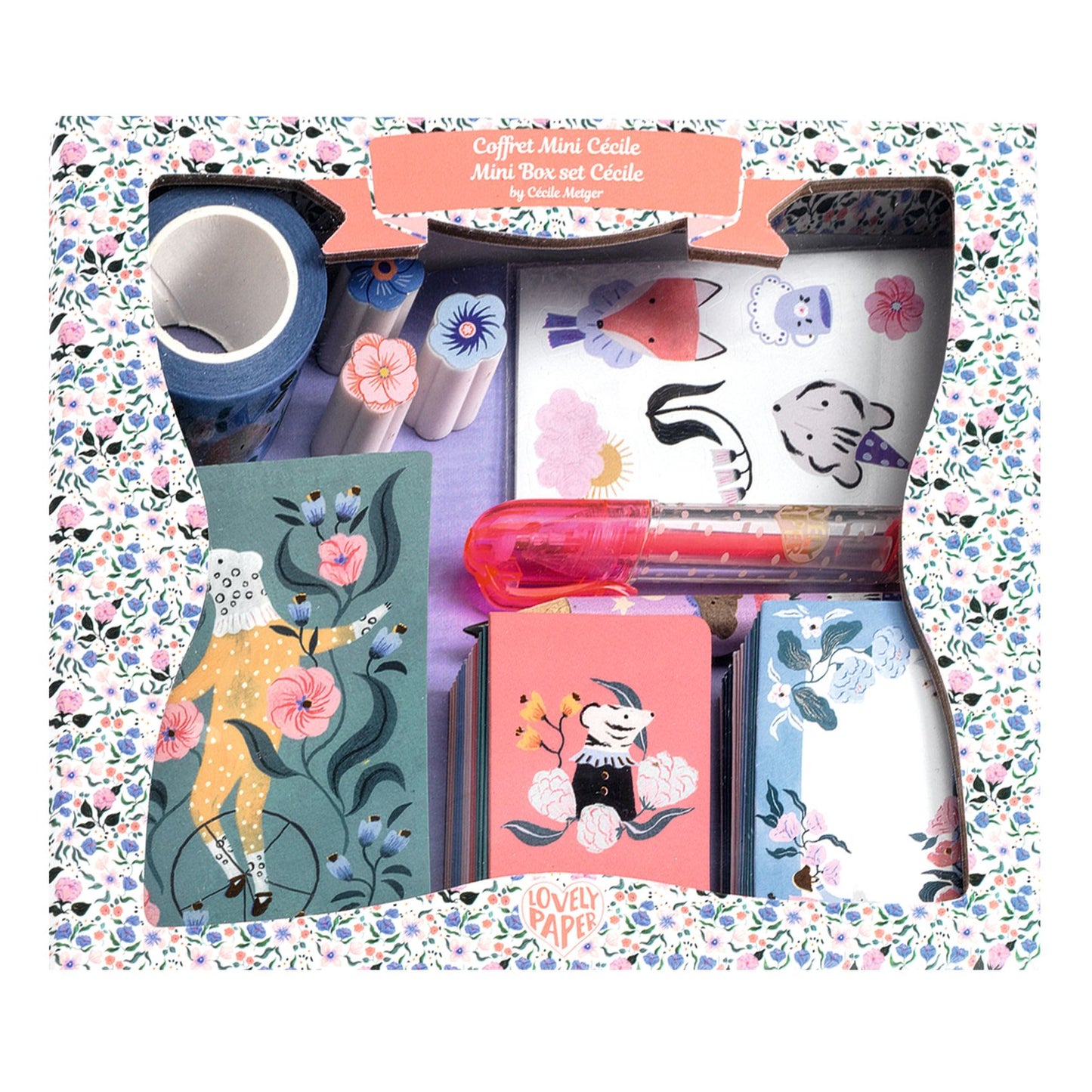 Djeco Mini Cecile Box Letter Writing Set