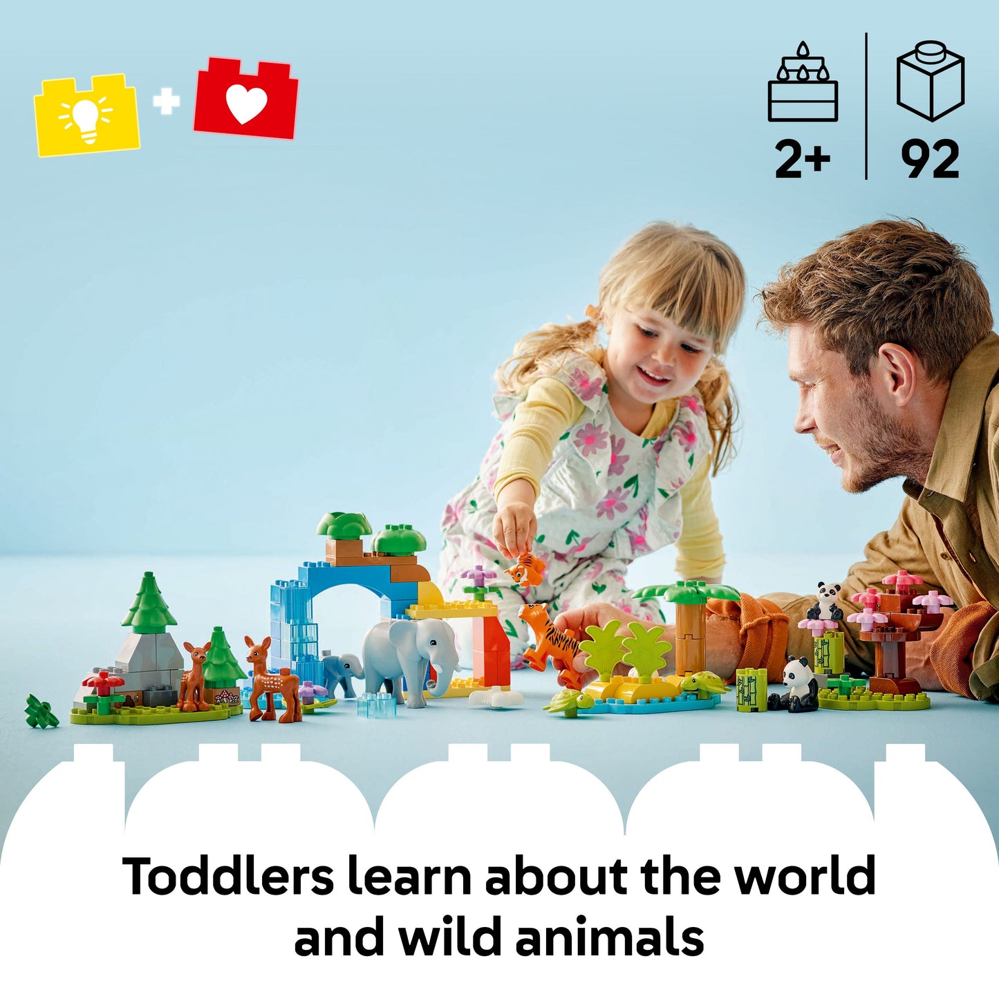 Lego DUPLO Town 10446 3in1 Wild Animal Families