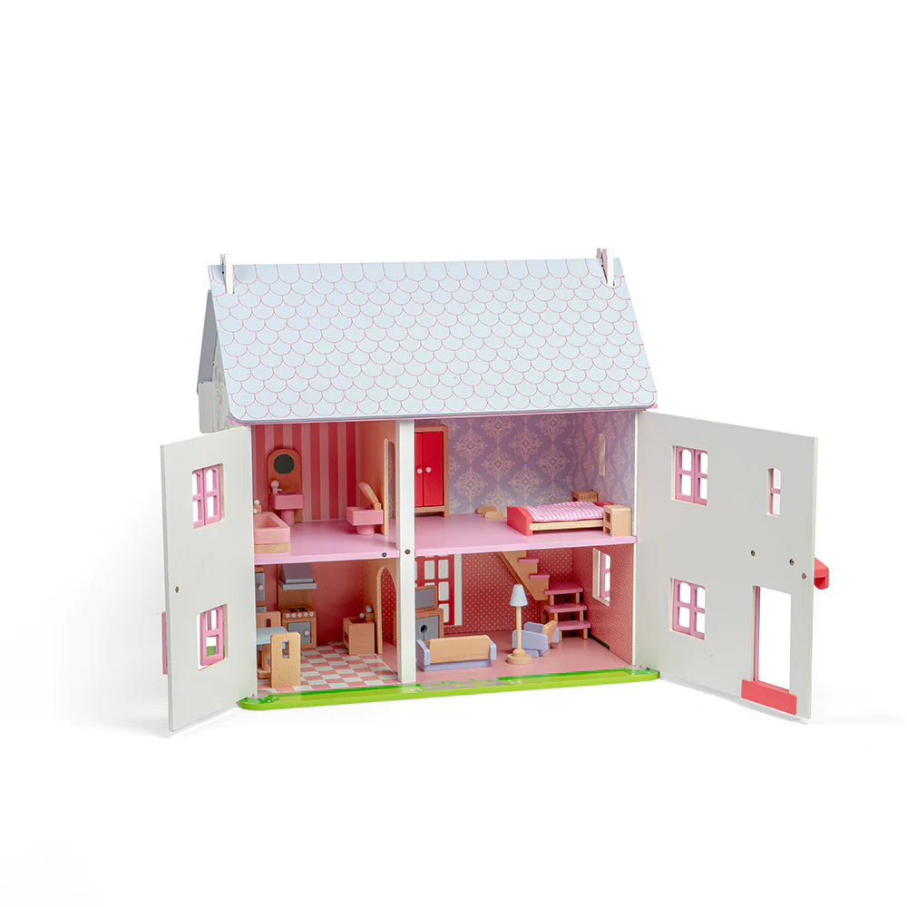 BigJigs Heritage Playset Rose Cottage