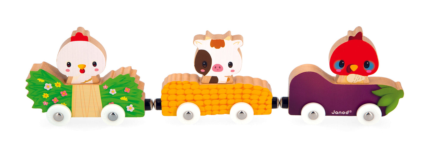 Janod Farm - Magnetic Farm Animals