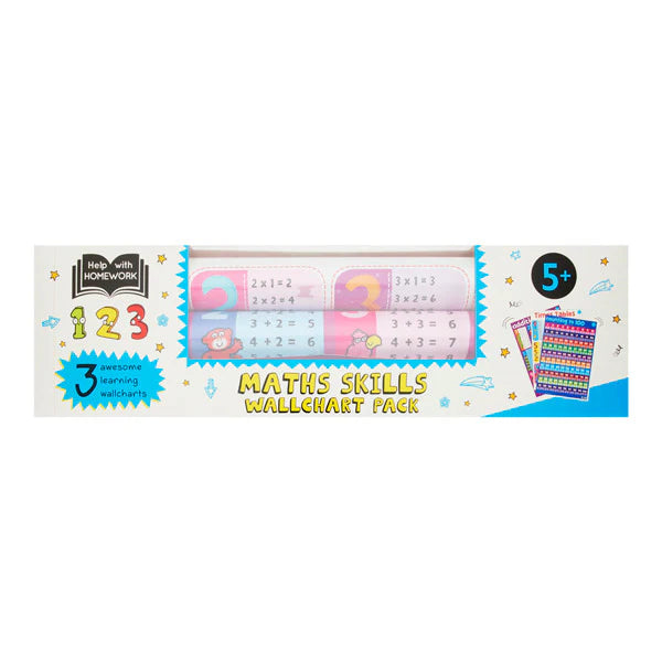 Help With Homework 3 Wallcharts Math Skills