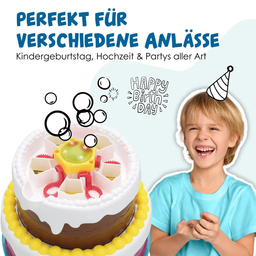 Alldoro Bubble Machine Cake
