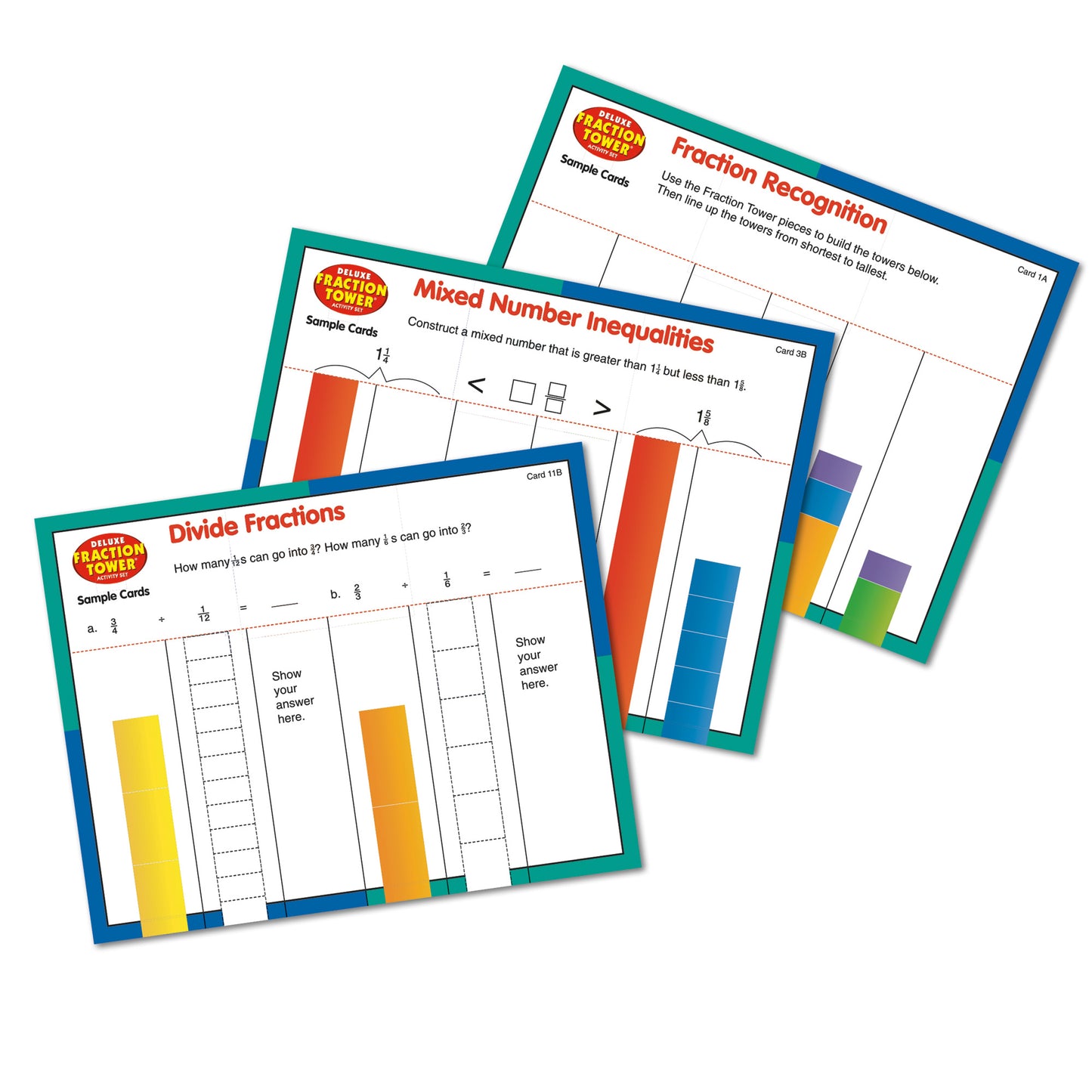 Learning Resources Deluxe Fraction Tower® Activity Set