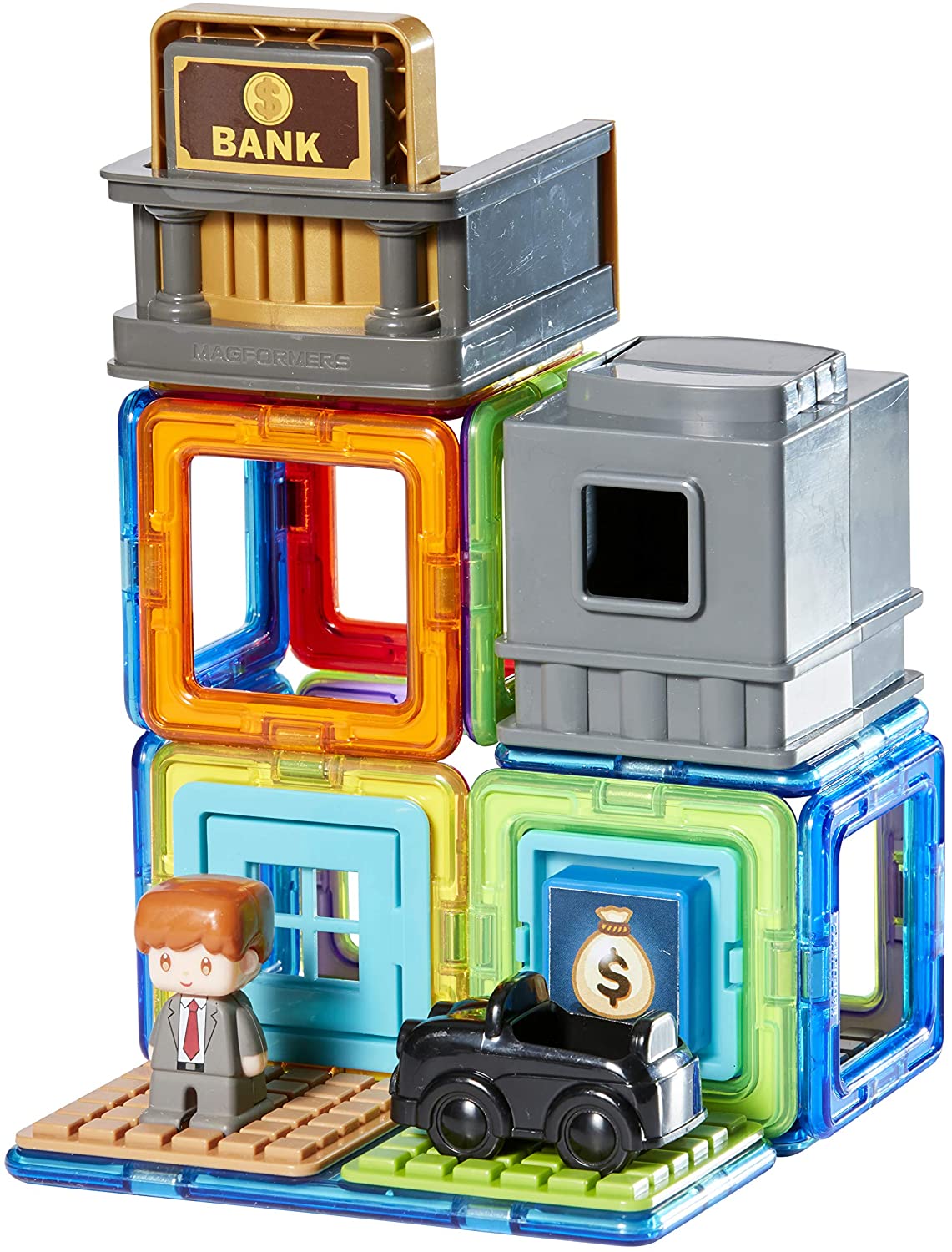 Magformers Town Set - Bank
