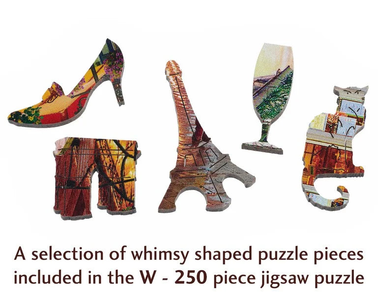 Wentworth Wooden Puzzles Parisian Charm - Maxi 250 Pieces