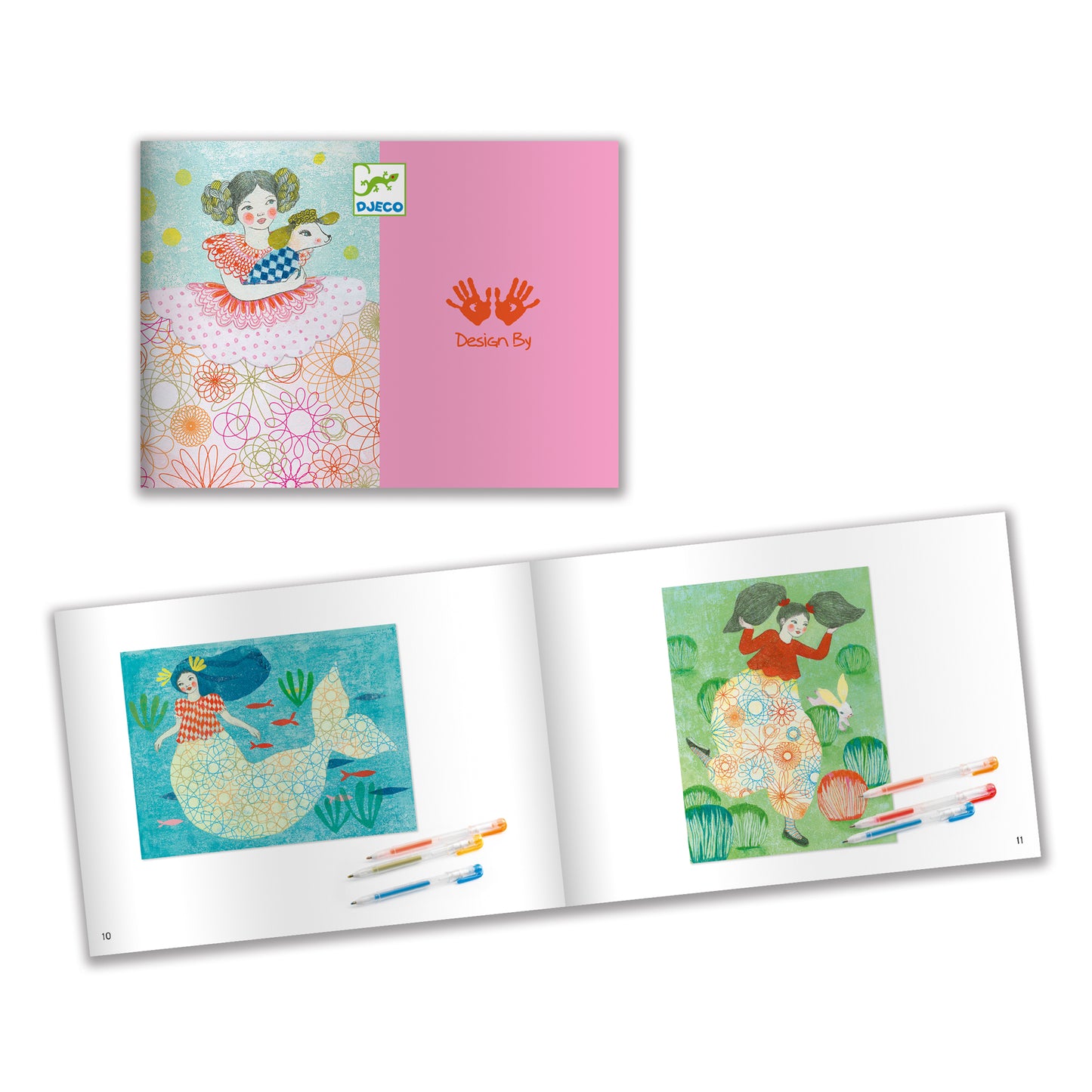 Djeco Spirals - Dress patterns (F)