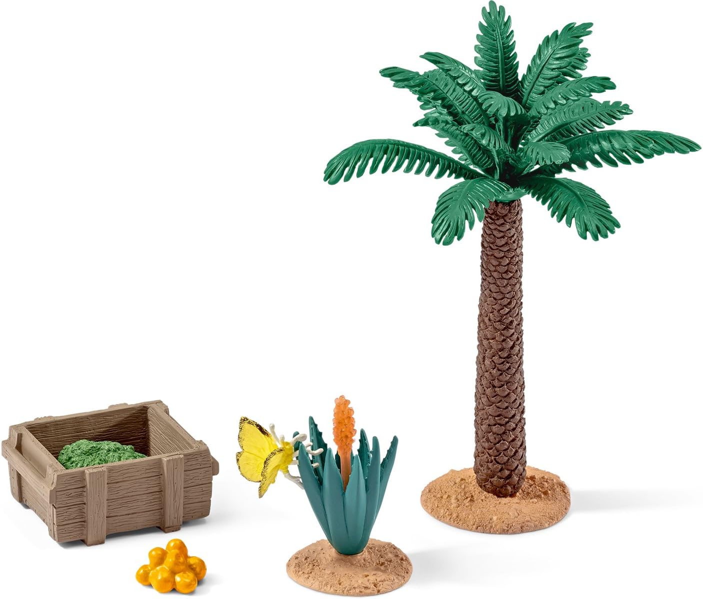 Schleich Wild Life Plants and Feed Set.