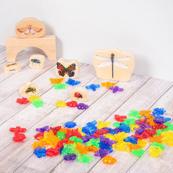 TickiT Translucent Colour Bugs