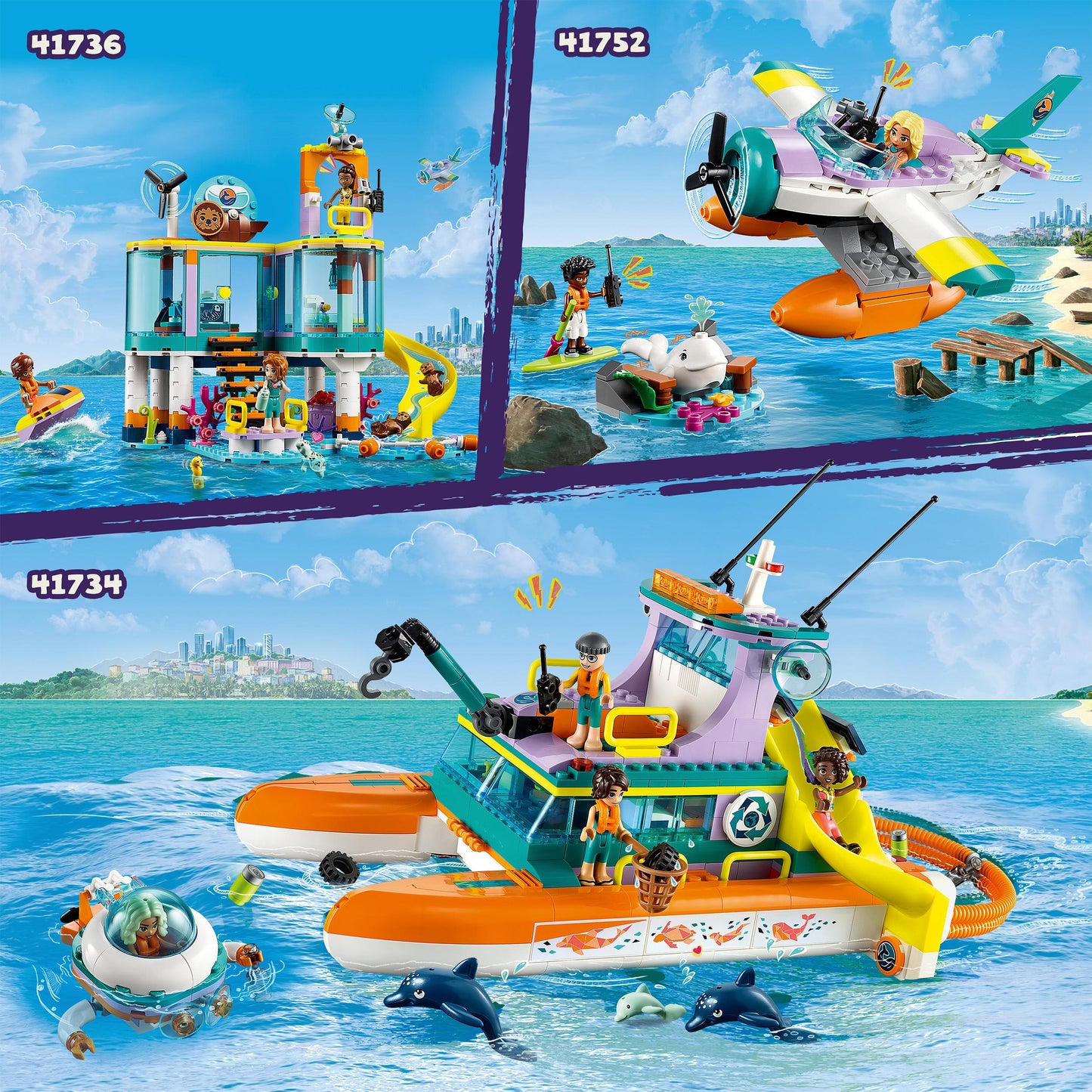 Lego Friends 41734 Sea Rescue Boat (R)