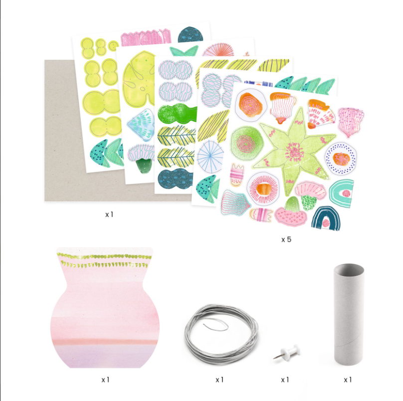 Djeco DIY Paper Flower Bouquet To Create