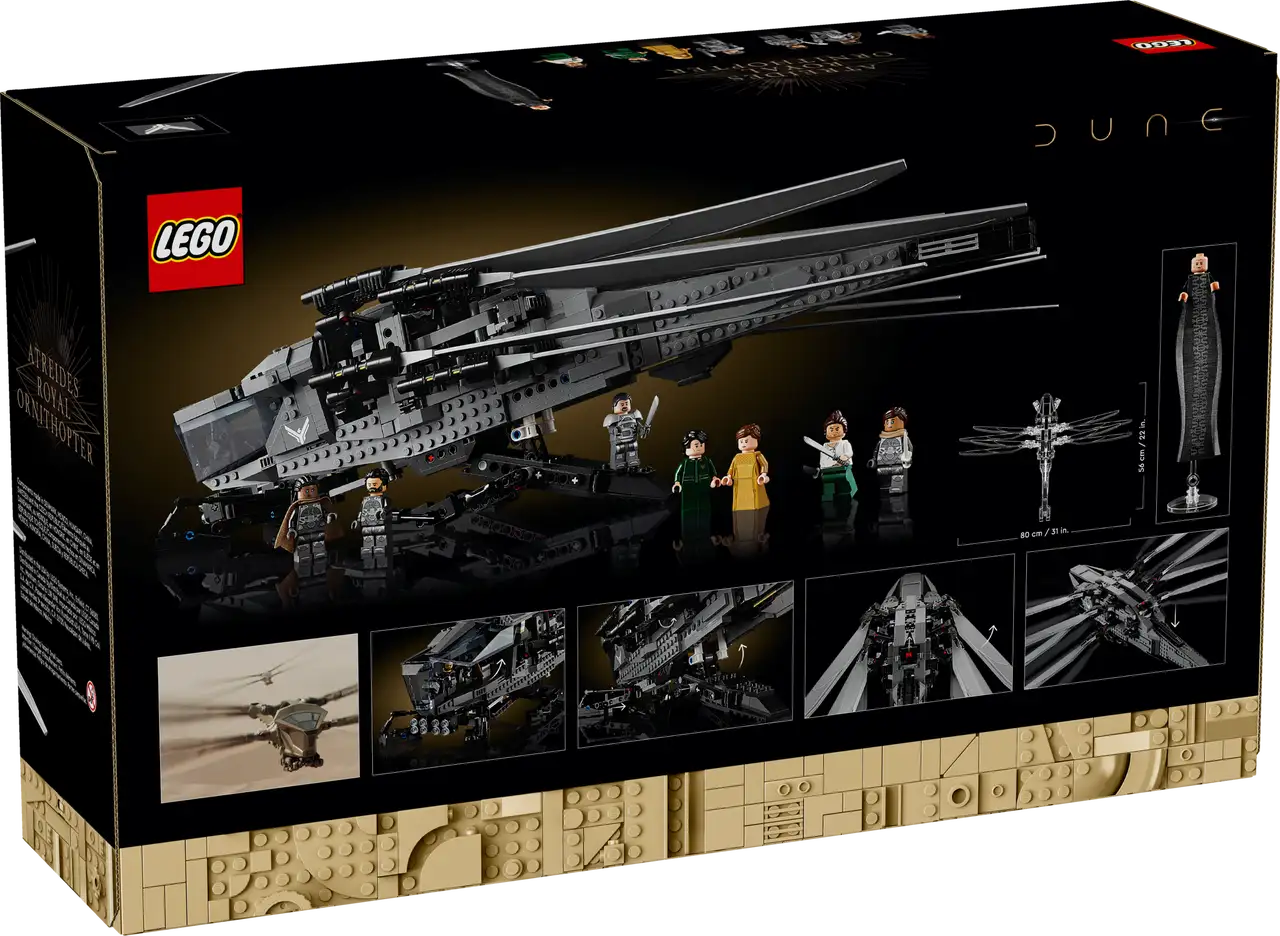 Lego Icons 10327 Dune Atreides Royal Ornithopter