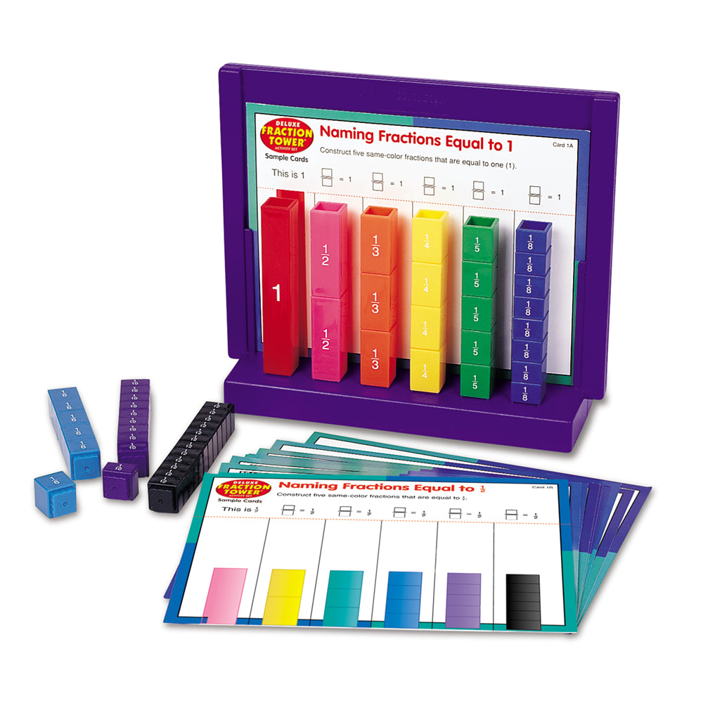 Learning Resources Deluxe Fraction Tower® Activity Set