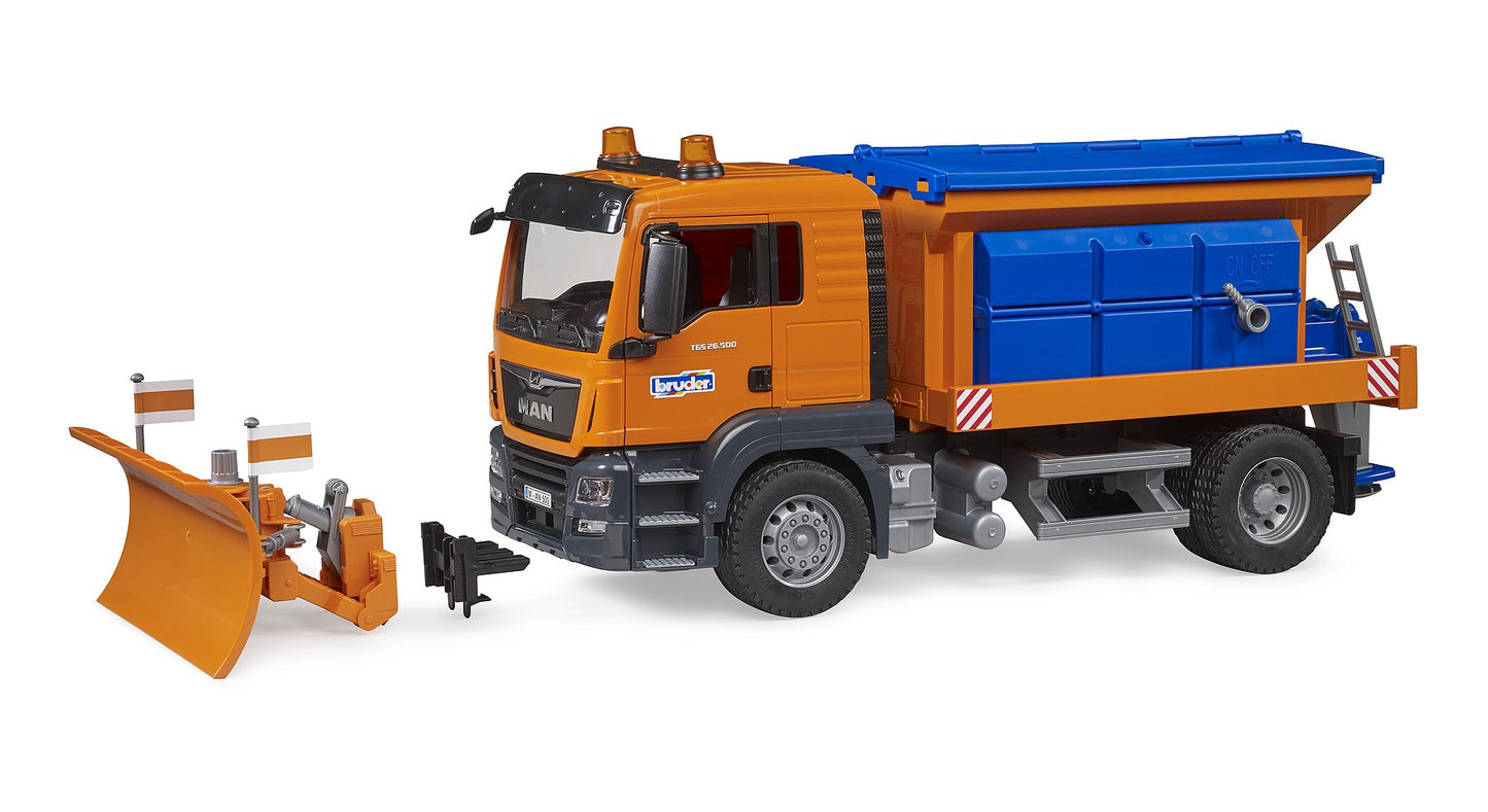 Bruder MAN TGS Winter Service With Plow Blade