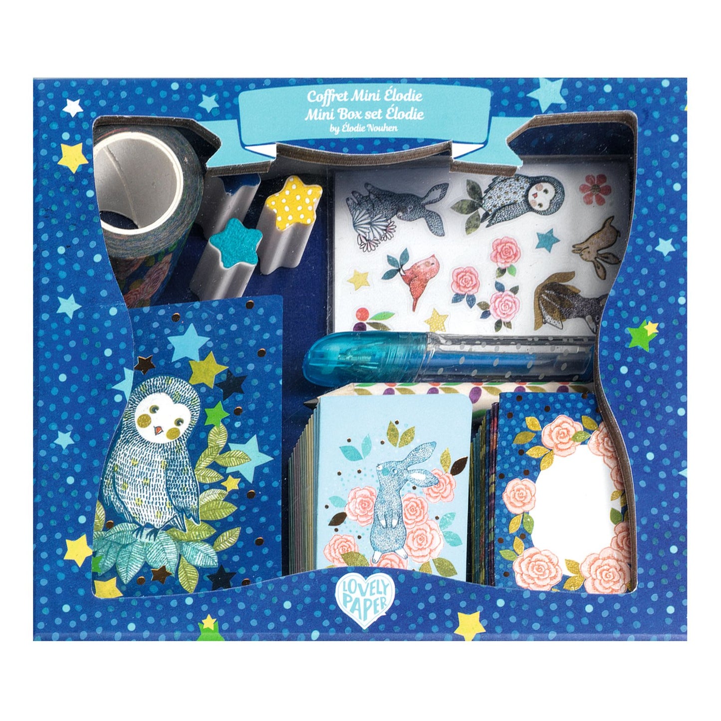 Djeco Mini Elodie Box Letter Writing Set