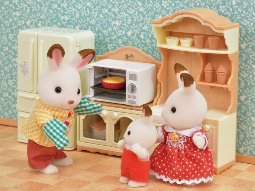 Sylvanian Families Microwave Cabinet