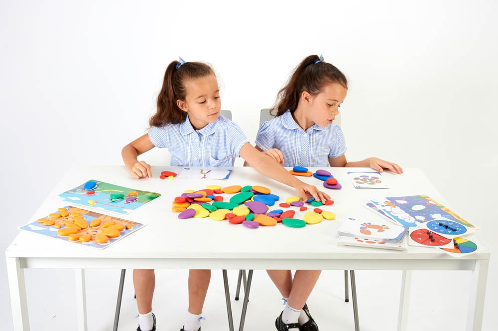 Edx Education Rainbow Pebbles Classroom Set