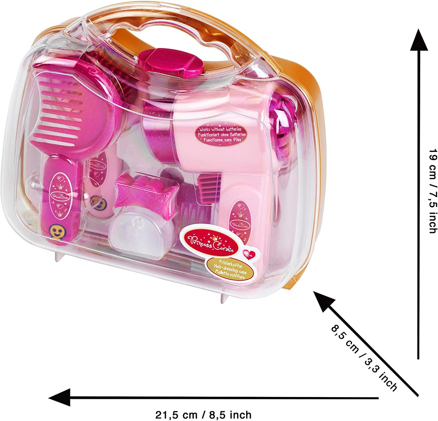 Klein Princess Coralie Hairstyling Case, small