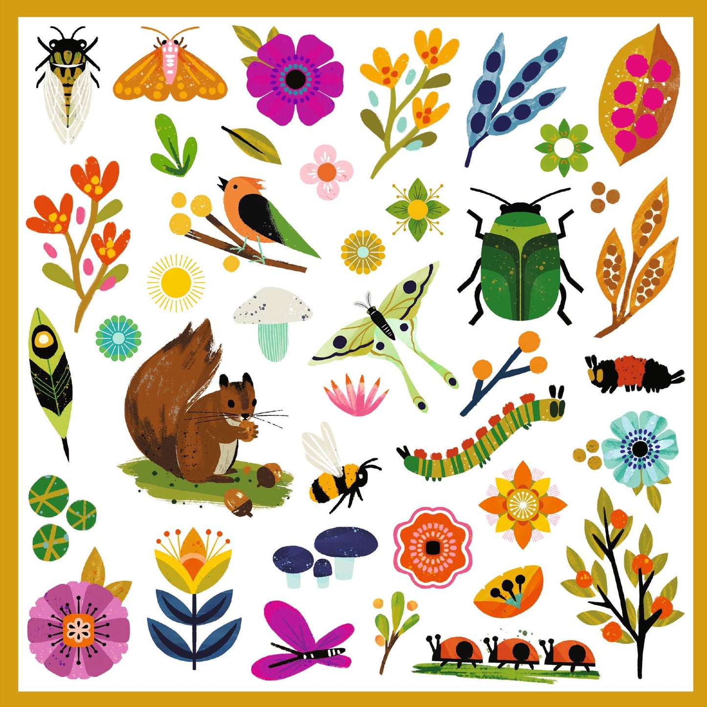 Djeco Garden Stickers
