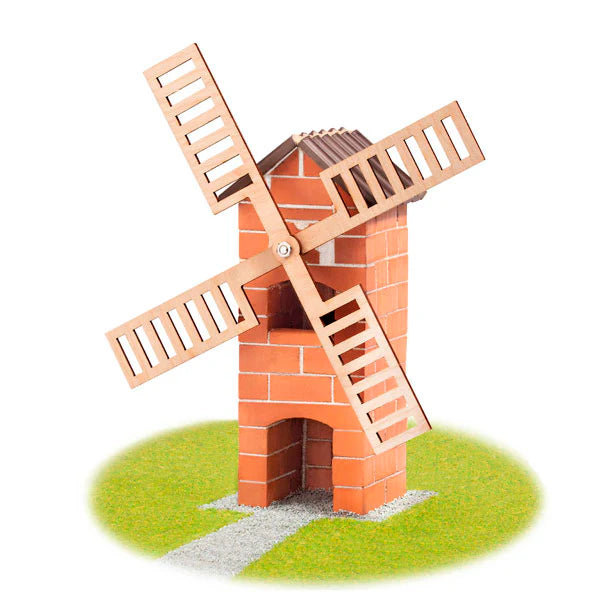 Teifoc Brick Construction Set Windmill