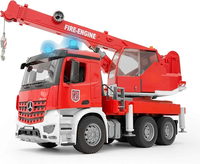 Bruder MB Arocs Fire Engine Crane Truck