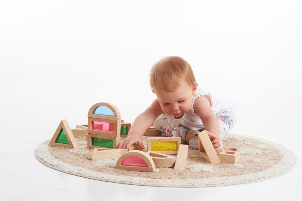TickiT Rainbow Block Set