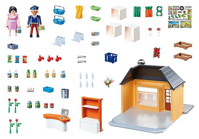 Playmobil 70375 City Life My Little Town My Supermarket (C)