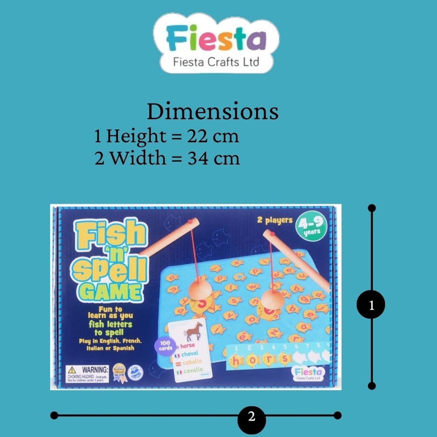 Fiesta Crafts Fish & Spell Race