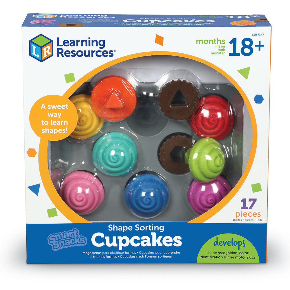 Learning Resources Smart Snacks® Shape Sorting Cupcakes