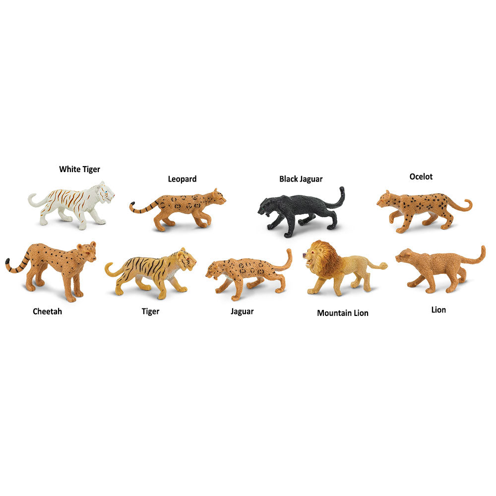 Safari Toob Big Cats (9 Pieces)