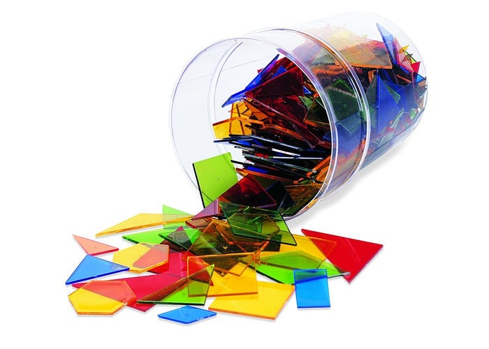 Learning Resources Power Polygons™ (Set of 450)