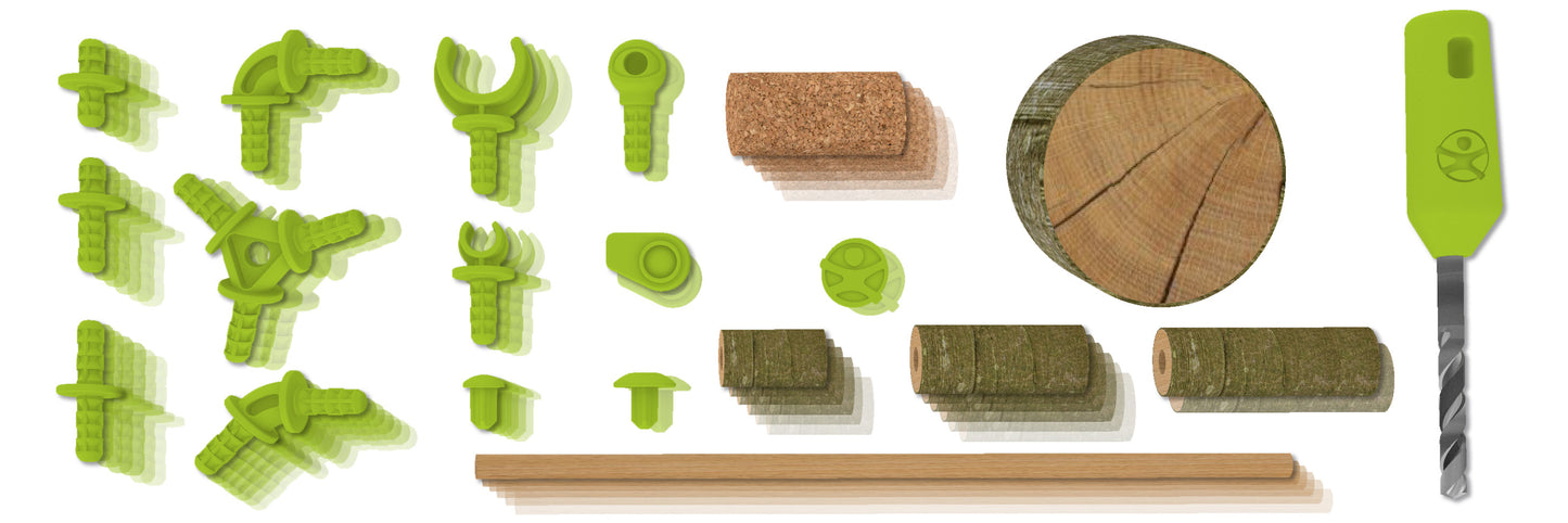 Haba Terra Kids Connectors – Construction Set Starter Kit