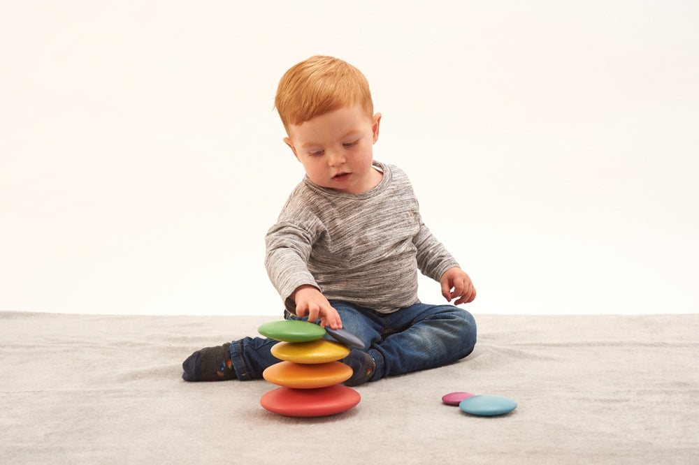TickiT Rainbow Wooden Buttons