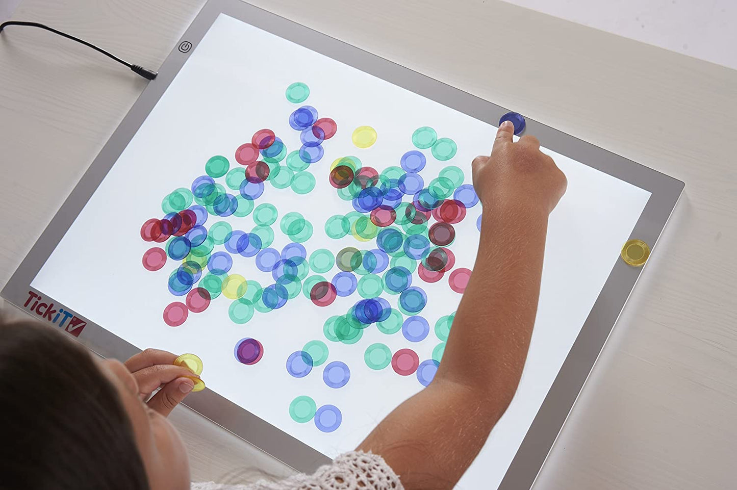 Edu Science Counters Translucent Jar