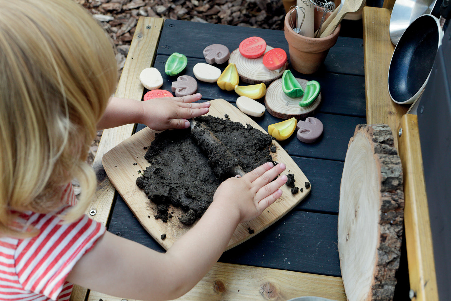 Yellow Door Sensory Play Stones – Pizza Toppings