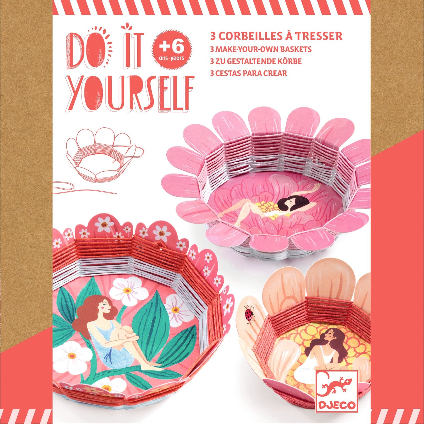 Djeco DIY Bloom Baskets