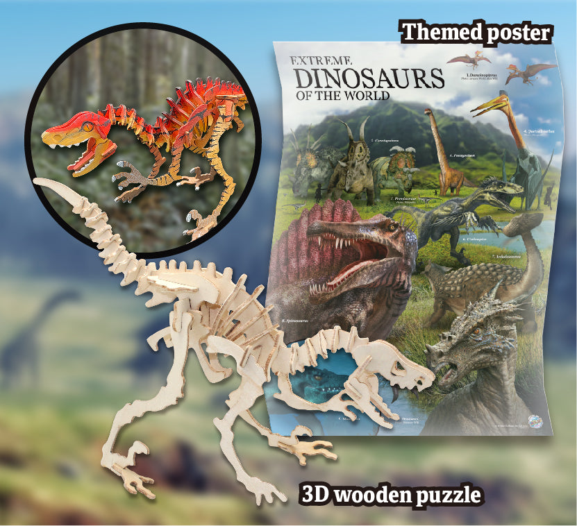 Wild Environmental Science Extreme Dinosaurs of the World