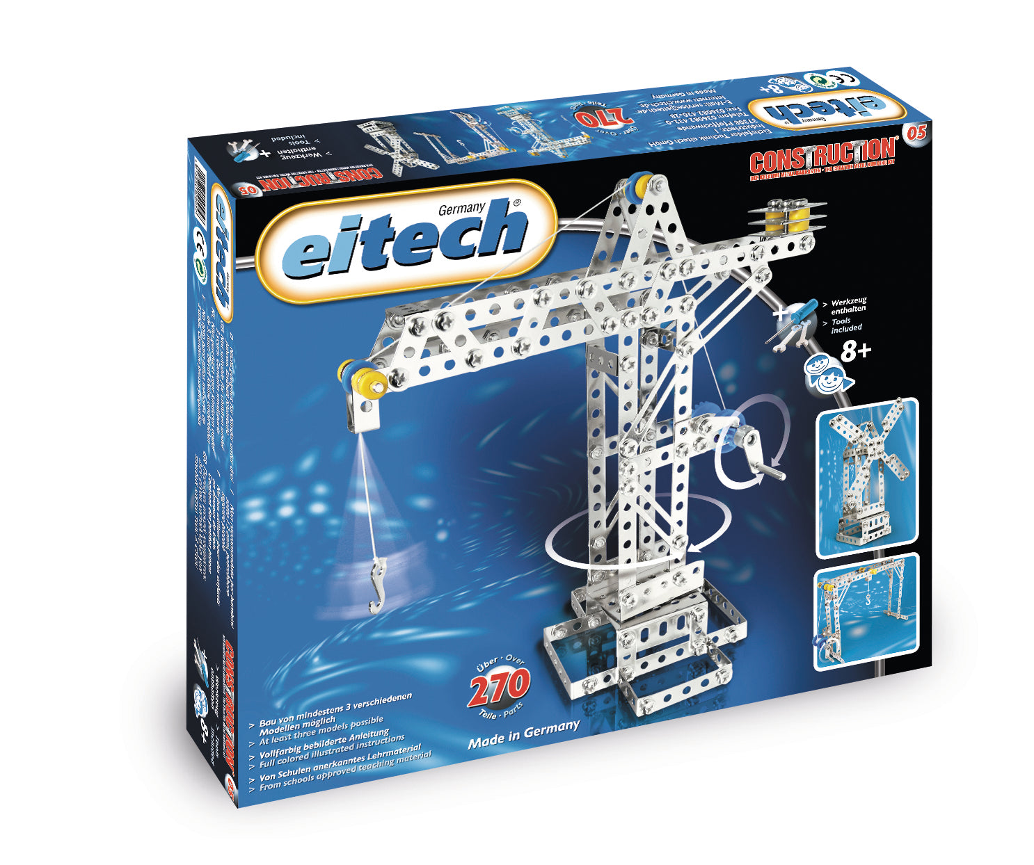 Eitech Metal Construction Set Crane