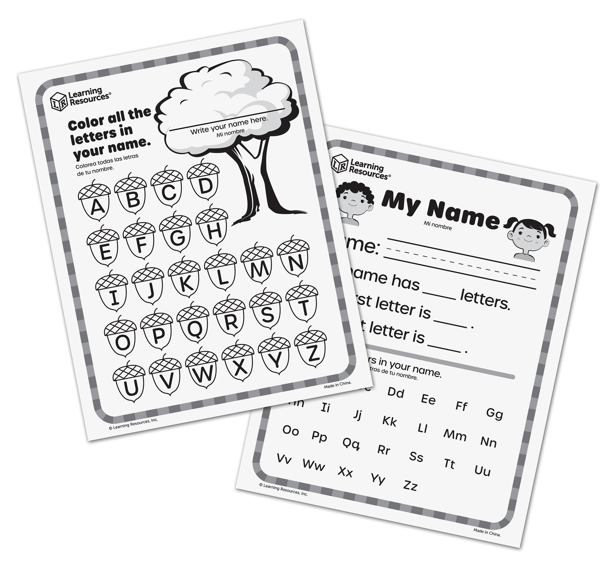 Learning Resources Skill Builders! Alphabet & Letter Sounds Activity Set