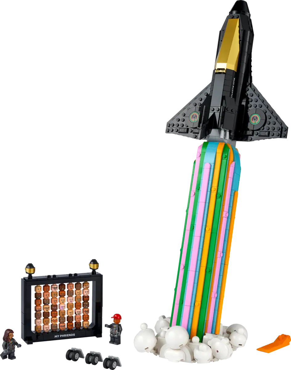 Lego Moments 10391 Black Space Ship
