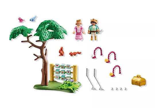 Playmobil 71849 Garden With Royal Games